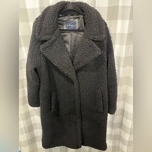 Lucky Brand Black Teddy Jacket